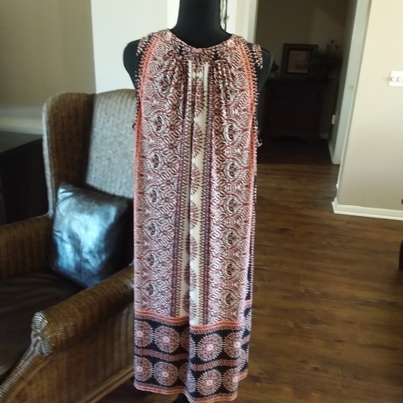 London Times Ladies Sleeveless Dress - Picture 6 of 7